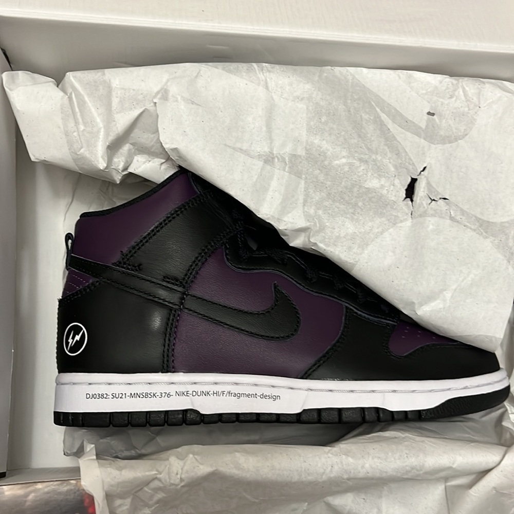 🔥Nike Dunk High Fragment DS🔥Women’s size 7.5! - Picture 2 of 13